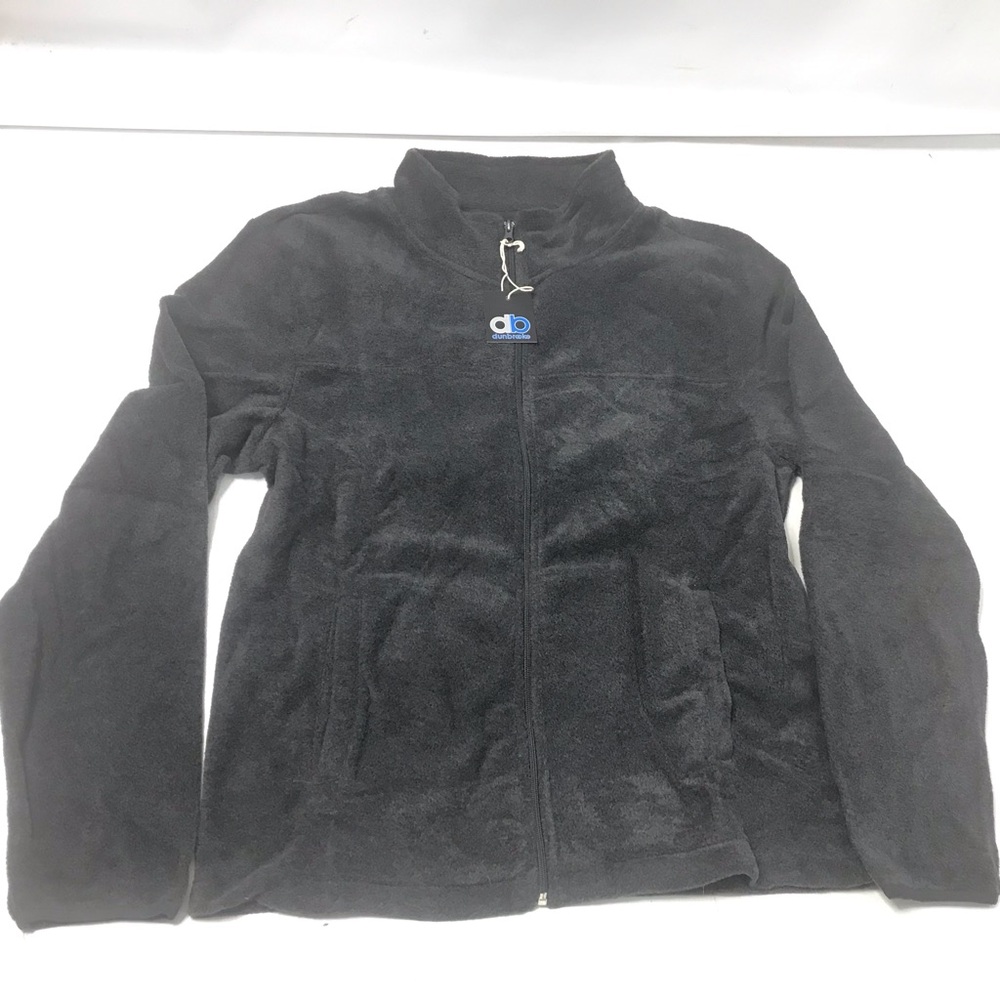 Dunbrooke Jacket Hayden 3515 Men Size M Zippered Fleece High Collar Front Pocket